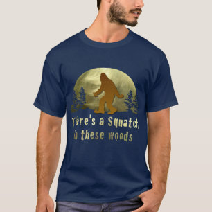 この森にスクアッチがある Tシャツ