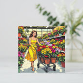 この植物を根に持っている | ガーデニングパン カード (スタンド正面)