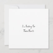 この植物を根に持っている | ガーデニングパン カード (裏面)