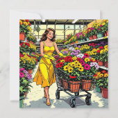 この植物を根に持っている | ガーデニングパン カード (正面)