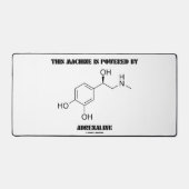 この機械はアドレナリン分子で動く デスクマット (正面)