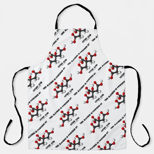 この機械はクエン酸化学で動く エプロン (正面)