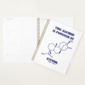 この機械はステビオール化学分子で動く プランナー手帳 (ディスプレー)