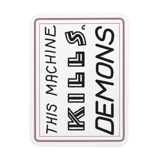 この機械はデモンズ磁石を殺す マグネット (縦)