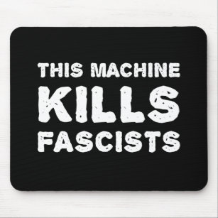 この機械はファシストを殺します マウスパッド