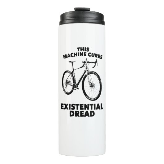この機械は実存恐怖自転車を扱う タンブラー (正面)