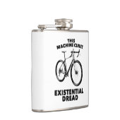 この機械は実存恐怖自転車を扱う フラスク (右)