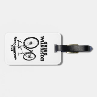 この機械は実存恐怖自転車を扱う ラゲッジタグ