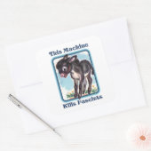 この機械は断食を殺す スクエアシール (封筒)