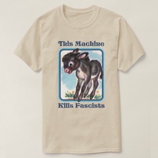 この機械は断食を殺す Tシャツ (デザイン正面)