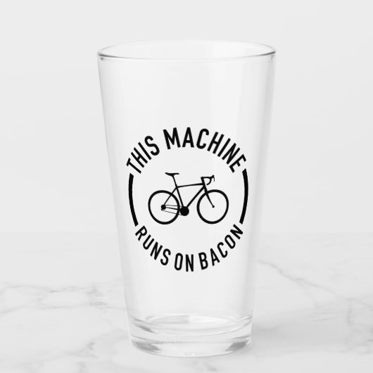 この機械走はベーコン タンブラーグラス (正面)