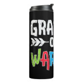 この武士のかわいいおばあちゃんをつかんでくれ タンブラー (回転左)