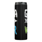 この武士のかわいいおばあちゃんをつかんでくれ タンブラー (裏面)