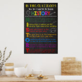 この歴史教室のポスター ポスター (キッチン)