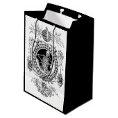 この死のギフトバッグの体 ミディアムペーパーバッグ (裏面アングル)