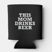 この母はビールを飲む 缶クーラー (裏面)