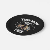 この母は彼女のパック紙プレート ペーパープレート (アングル)