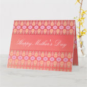 この母親のデイカードを母親用にカスタマイズする カード (黄色い花)