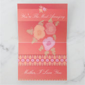 この母親のデイカードを母親用にカスタマイズする カード (内部)