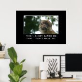 この気に猿は僕が要らないように ポスター (ホームオフィス)