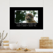 この気に猿は僕が要らないように ポスター (キッチン)