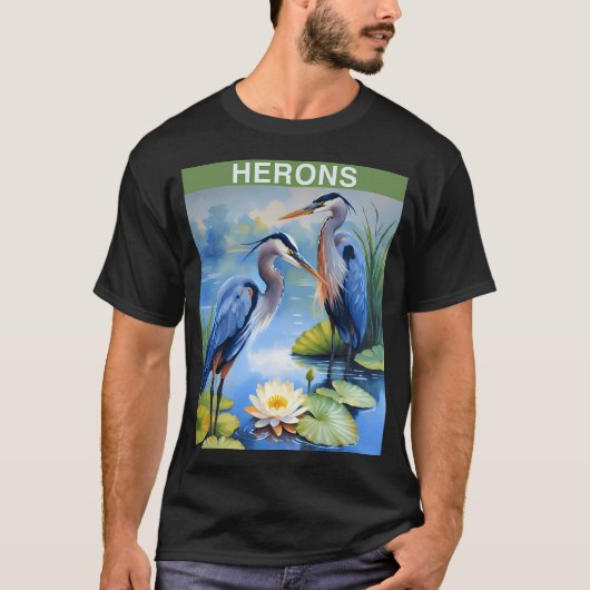 この津横浜山景園(不忍池)ウー Tシャツ (正面)