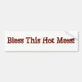 この熱い混乱を賛美して下さい! ステッカー