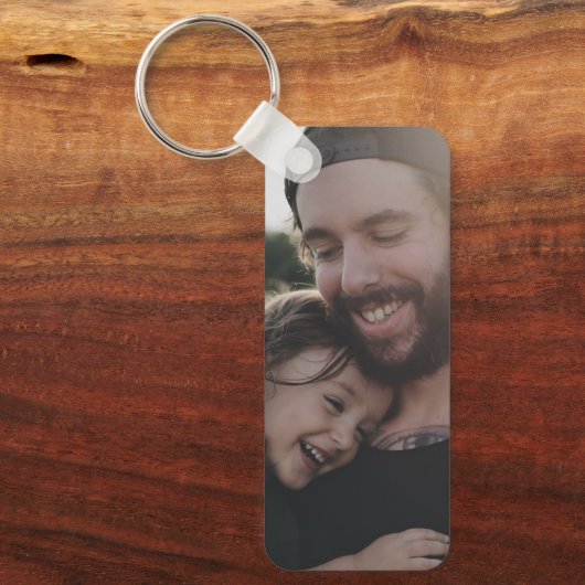 この父お気に入りのの日に写真を追加 キーホルダー (正面)