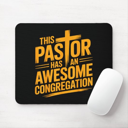 この牧師には素晴らしい会衆がいる マウスパッド (マウス)