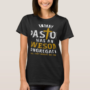 この牧師は会衆素晴らし牧師Minを持つ Tシャツ
