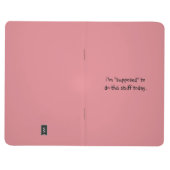 この物をするために仮定される今日チェックリストを懐に入れて下さい ポケットジャーナル (外側)