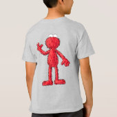この物語の最後の怪物 |かわいこちゃんエルモ Tシャツ (裏面)