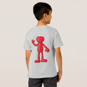 この物語の最後の怪物 |かわいこちゃんエルモ Tシャツ (裏面フル)