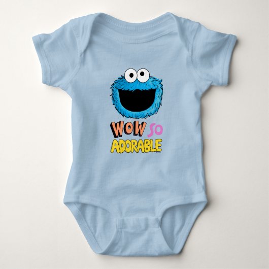 この物語の最後の怪物 | Cookieモンスター ベビーボディスーツ (正面)