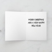 この特別な天使と一緒に楽しいクリスマス シーズンカード (内部)