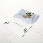 この特別な日へのご招待です。 箔招待状 (回転した状態)