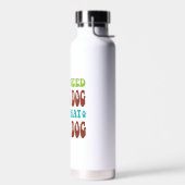 この犬と他の犬のTシャツだけ欲しい ウォーターボトル (左面)