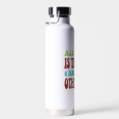 この犬と他の犬のTシャツだけ欲しい ウォーターボトル (右面)