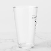 この犬のビアグラスをペットにしなきゃカップを持って タンブラーグラス (右)