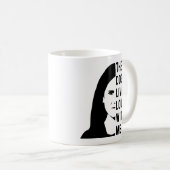 この犬は声高に住んでいる コーヒーマグカップ (正面右)