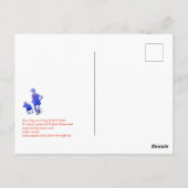 この犬は狩り!111020番 ポストカード (裏面)