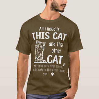 この猫と他の猫が欲しいし Tシャツ