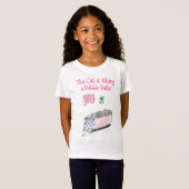 "この猫は" カートゥーンシリーズ バブルバス Tシャツ (正面フル)