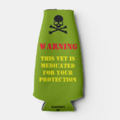 この獣医は薬を飲んで保護してくれる ボトルクーラー (正面)