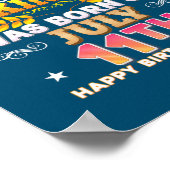 この王は7生まれ月111日ハッピーバースデーだった ポスター (角)