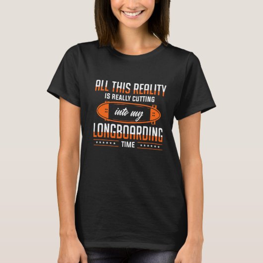 この現実は私の長年の生活に切り込んでいる Tシャツ (正面)