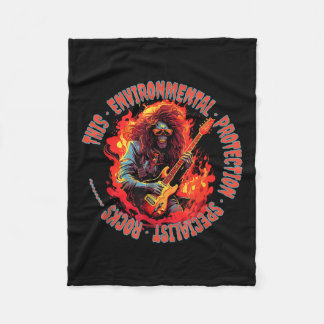 この環境保護専門岩 フリースブランケット