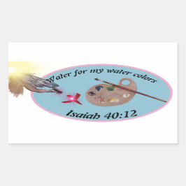 この瓶のまわりにをブラシ、アーティスト、r 長方形シール