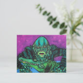 この生き物は命を落とす ポストカード (スタンド正面)