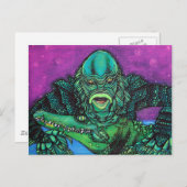 この生き物は命を落とす ポストカード (正面/裏面)